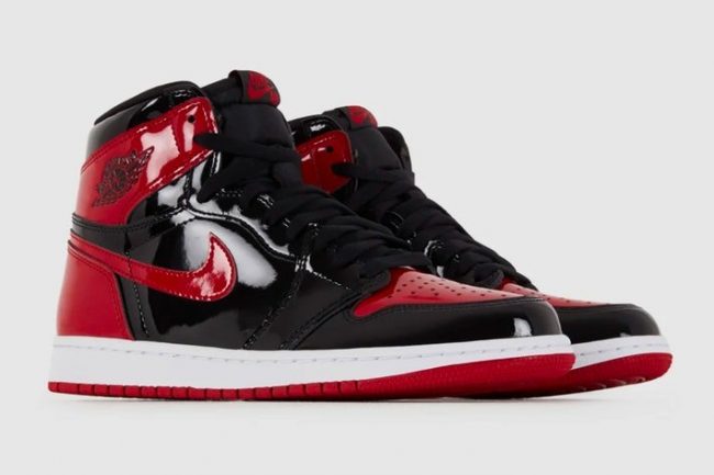 Air Jordan 1 Retro High OG Patent 'Bred' 555088-063