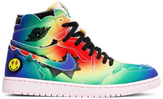 J Balvin x Air Jordan 1 Retro OG High 'Colores Y Vibras' DC3481-900