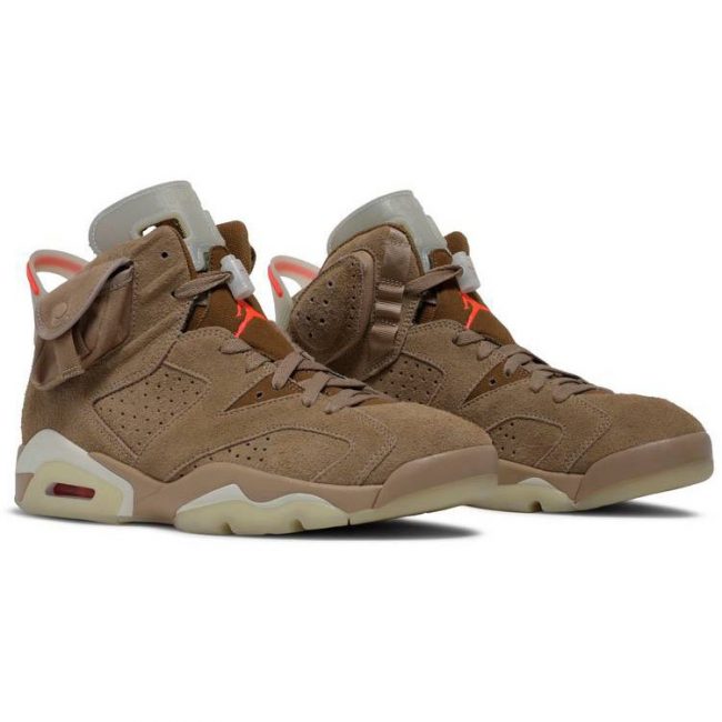 Jordan 6 Retro Travis Scott 'British Khaki' DH0690-200