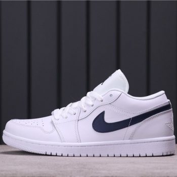 Air Jordan 1 Low 'White Obsidian' 553558-114