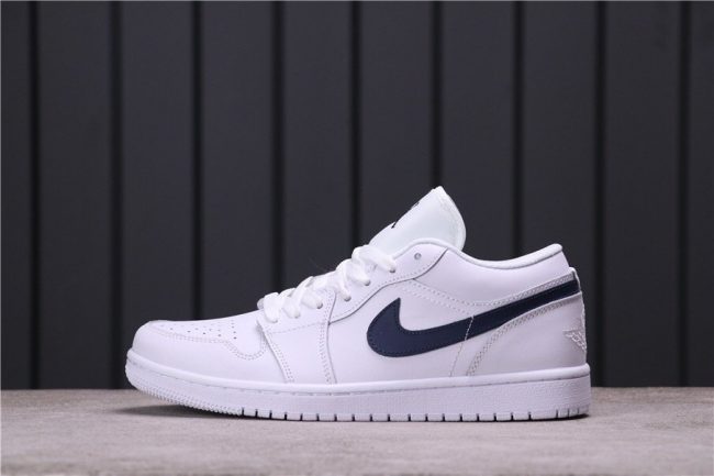 Air Jordan 1 Low 'White Obsidian' 553558-114