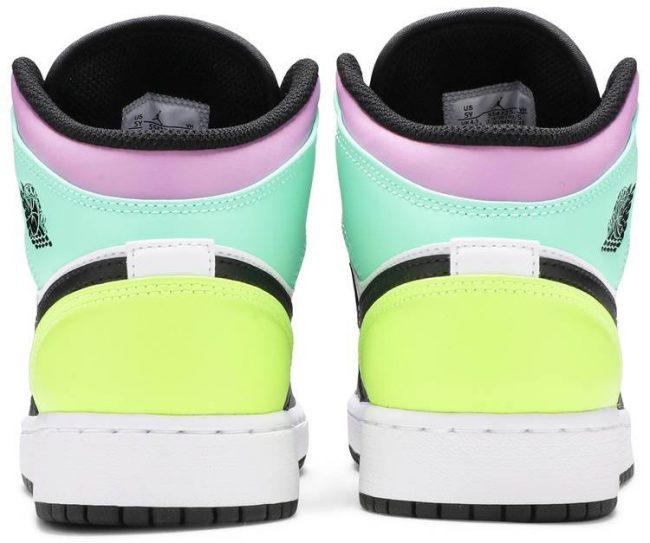 Air Jordan 1 Mid GS 'Pastel' 554725-175