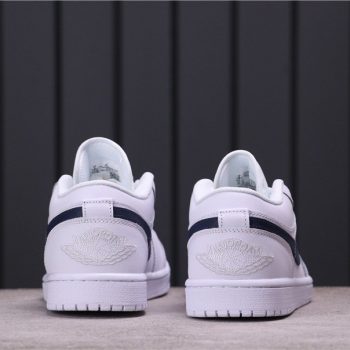 Air Jordan 1 Low 'White Obsidian' 553558-114