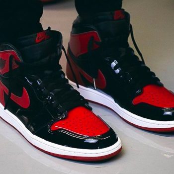 Air Jordan 1 Retro High OG Patent 'Bred' 555088-063