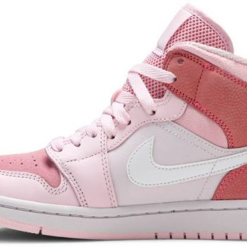 Wmns Air Jordan 1 Mid 'Digital Pink' CW5379-600