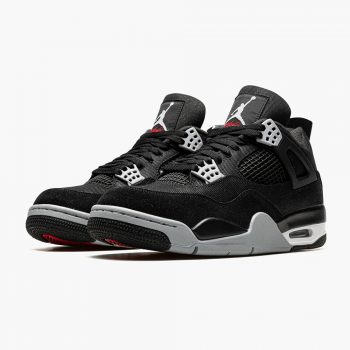 Air Jordan 4 "Black Canvas"