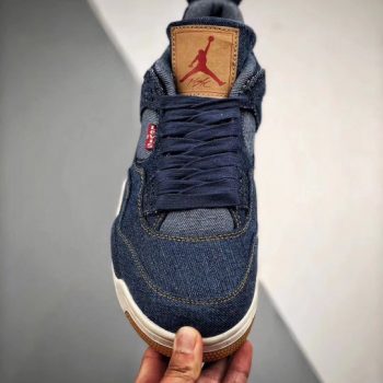 Air Jordan 4 Denim,Denim-Sail-Game Red