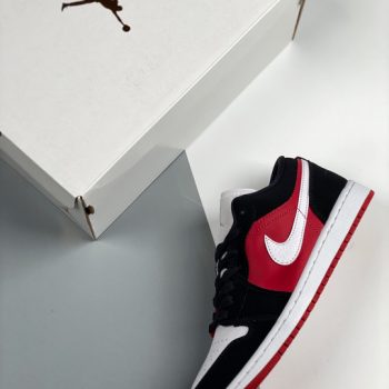 Air Jordan 1 Low "Chicago" Black Red White DC0774-016