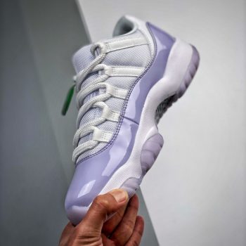 Air Jordan 11 Low White,Pure Violet AH7860-101