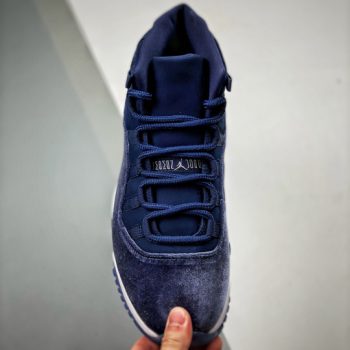 Air Jordan 11 Velvet Midnight Navy,Metallic Silver-White AR0715-441