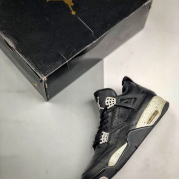 Air Jordan 4 "Oreo" Black,Tech Grey-Black