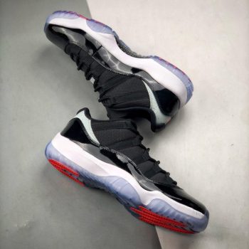 Air Jordan 11 Retro Low Black Infrared 23