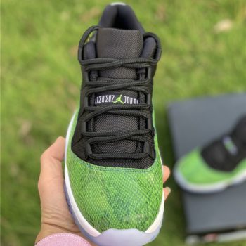 Air Jordan 11 Retro Low Black,Nightshade-White-Volt Ice