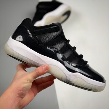 Air Jordan 11 Low "72-10" Black,Gym Red,White,Sail