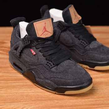 Air Jordan 4 Black Denim