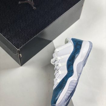 Air Jordan 11 Low " Navy Blue Snakeskin" CD6846-102