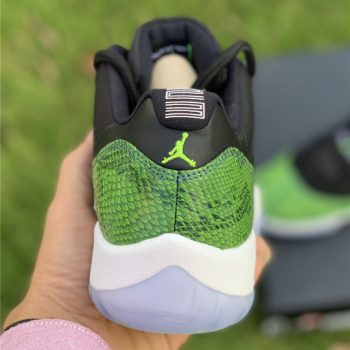 Air Jordan 11 Retro Low Black,Nightshade-White-Volt Ice