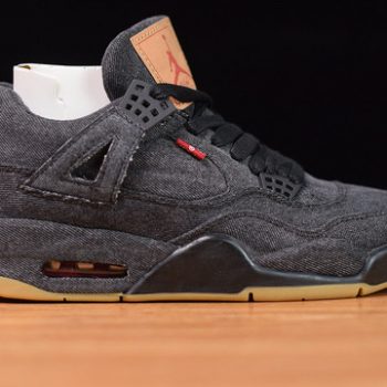 Air Jordan 4 Black Denim