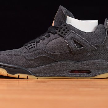 Air Jordan 4 Black Denim