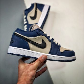 Air Jordan 1 Low "Georgetown" Navy Grey DC0774-402