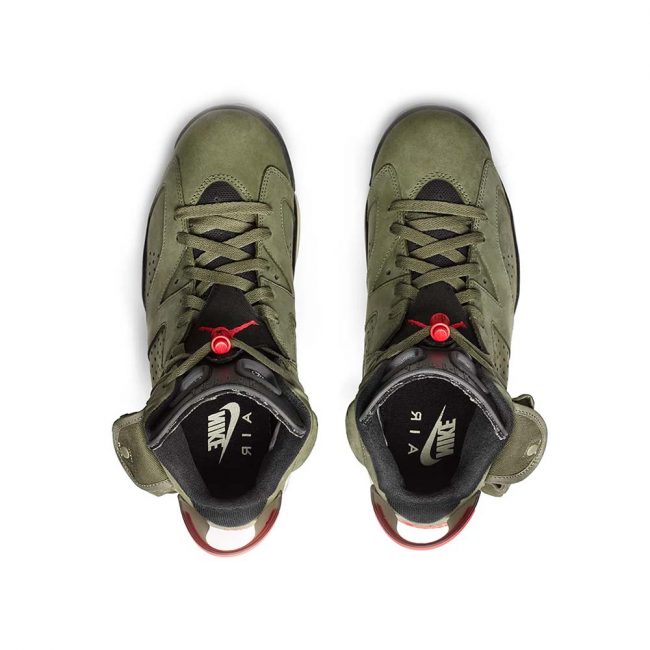 Travis Scott x Air Jordan 6 Retro "Olive"