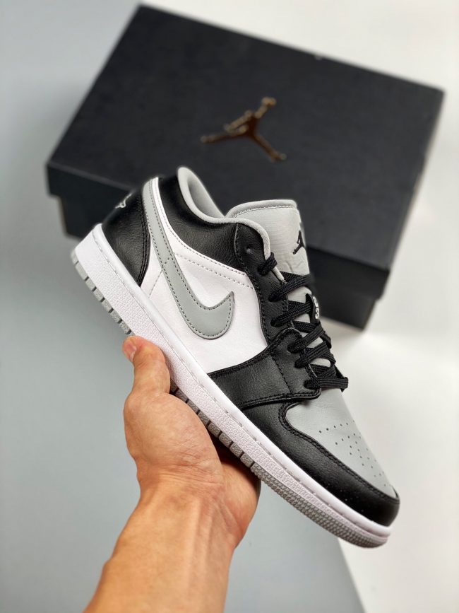 Air Jordan 1 Low " Light Smoke Grey" 553558-039