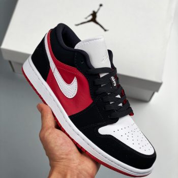 Air Jordan 1 Low "Chicago" Black Red White DC0774-016