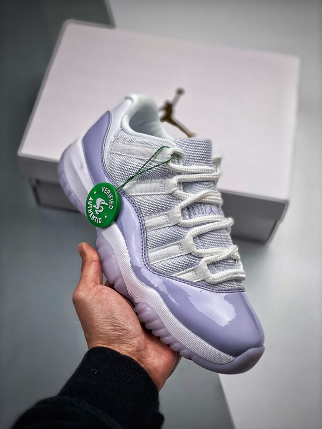 Air Jordan 11 Low White,Pure Violet AH7860-101