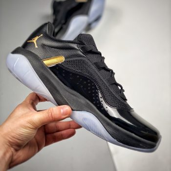 Air Jordan 11 CMFT Low Black,Metallic Gold