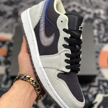 Air Jordan 1 Low "Crater 2021" Grey Black