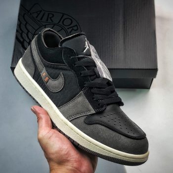 Air Jordan 1 Low "Inside Out" Black Grey DN1635-001