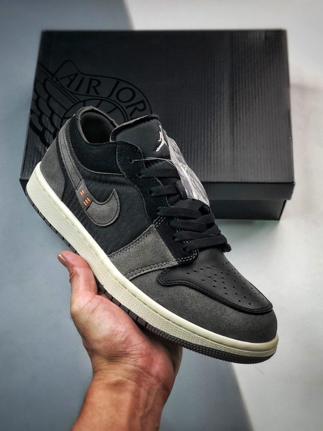 Air Jordan 1 Low "Inside Out" Black Grey DN1635-001