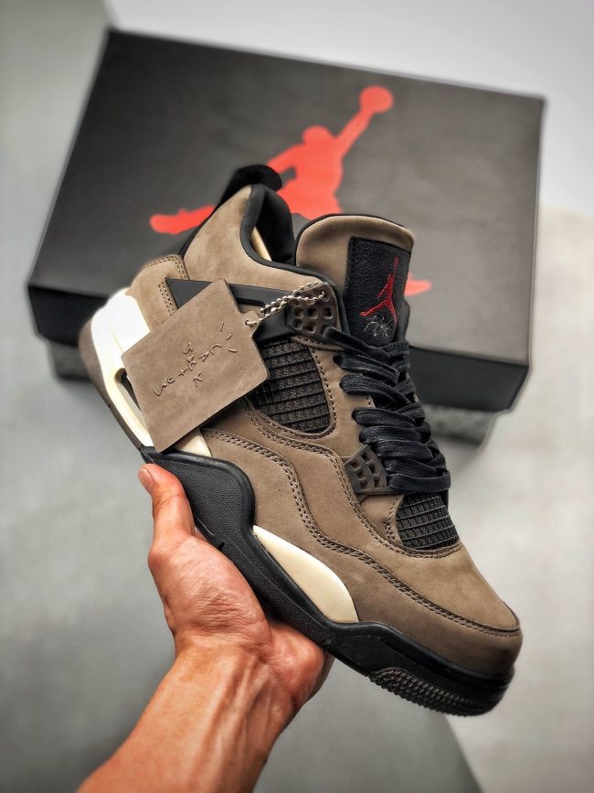 Travis Scott x Air Jordan 4 Olive