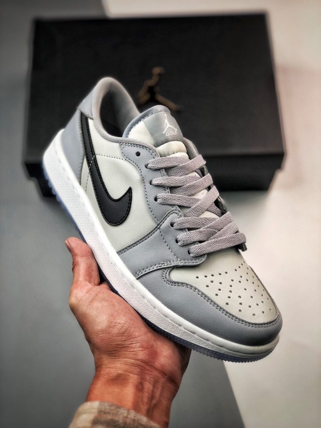 Air Jordan 1 Golf Low Wolf Grey,Photon Dust,White,Black