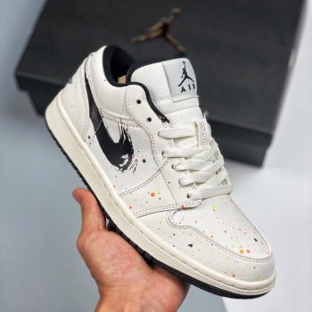 Air Jordan 1 Low " Paint Splatter" DM3528-100