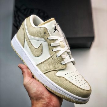 Air Jordan 1 Low " Heavy Tan Leather" FB7168-121