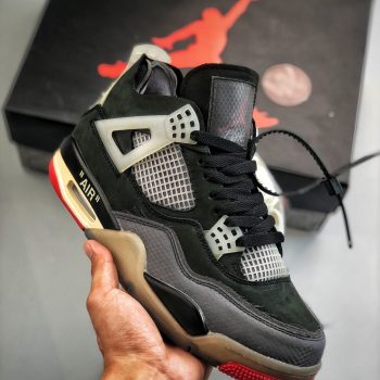 Off-White x Air Jordan 4 Bred