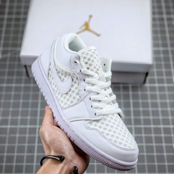 Air Jordan 1 Low " Breathe" White DC9508-100