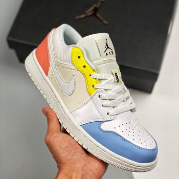 Air Jordan 1 Low " To My First Coach" Sail,White-Zitron DJ6909-100