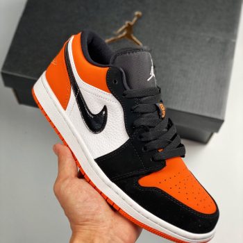 Air Jordan 1 Low " Shattered Backboard" Starfish,Black-Sail