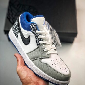 Air Jordan 1 Low " True Blue" DM1199-140