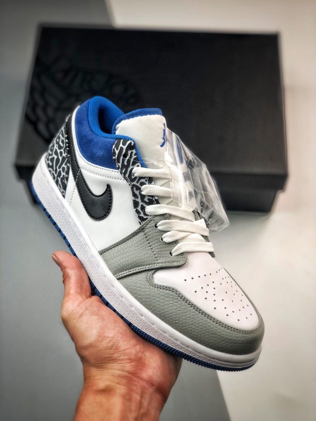 Air Jordan 1 Low " True Blue" DM1199-140