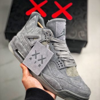 KAWS x Air Jordan 4 Cool Grey,White 930155-003