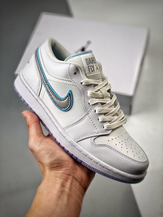 Air Jordan 1 Low "Dare To Fly" White,Blue FB1874-101