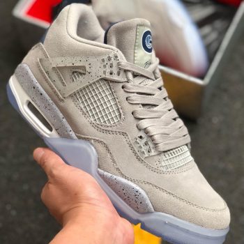 Air Jordan 4 Georgetown PE Grey Suede