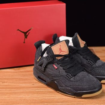 Air Jordan 4 Black Denim