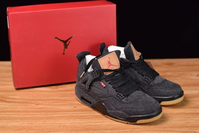 Air Jordan 4 Black Denim