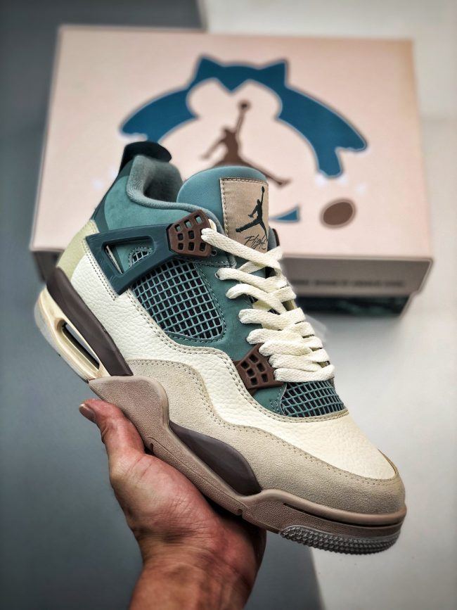 Andrew Chiou x Air Jordan 4 Snorlax Custom