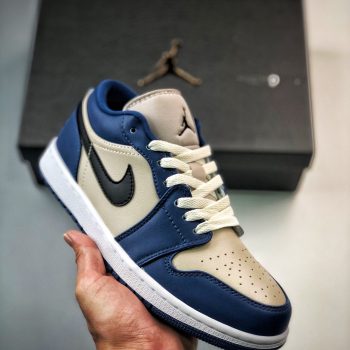 Air Jordan 1 Low "Georgetown" Navy Grey DC0774-402