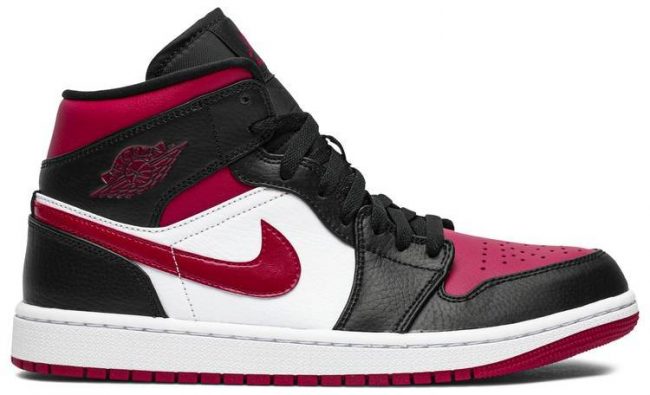 Air Jordan 1 Mid 'Noble Red' 554724-066